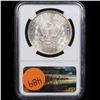 Image 3 : NGC 1883-o Morgan Dollar $1 Graded ms63 By NGC