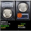 Image 1 : PCGS 1899-o Morgan Dollar $1 Graded ms63 By PCGS