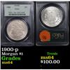Image 1 : PCGS 1900-p Morgan Dollar $1 Graded ms64 By PCGS