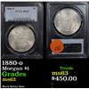 Image 1 : PCGS 1880-o Morgan Dollar $1 Graded ms62 By PCGS