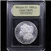 Image 4 : ***Auction Highlight*** 1885-p Morgan Dollar $1 Graded Choice Unc DMPL By USCG (fc)