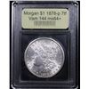 Image 4 : ***Auction Highlight*** 1878-p 7tf Vam 144 Morgan Dollar $1 Graded Choice+ Unc By USCG (fc)
