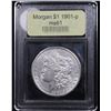 Image 4 : ***Auction Highlight*** 1901-p Morgan Dollar $1 Graded BU+ By USCG (fc)