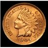 Image 2 : ***Auction Highlight*** 1904 Indian Cent 1c Graded GEM+ Unc RD By USCG (fc)