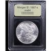 Image 4 : ***Auction Highlight*** 1887-s Morgan Dollar $1 Graded Choice Unc By USCG (fc)