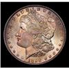 Image 2 : ***Auction Highlight*** 1898-p Rainbow Toned Morgan Dollar $1 Graded GEM+ Unc By USCG (fc)