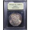 Image 4 : ***Auction Highlight*** 1898-p Rainbow Toned Morgan Dollar $1 Graded GEM+ Unc By USCG (fc)