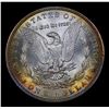 Image 3 : ***Auction Highlight*** 1886-p Rainbow Toned Morgan Dollar $1 Graded GEM+ Unc By USCG (fc)