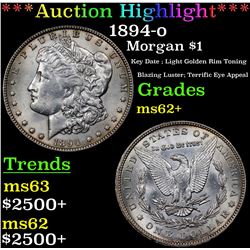 ***Auction Highlight*** 1894-o Morgan Dollar $1 Graded Select Unc By USCG (fc)