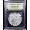 Image 4 : ***Auction Highlight*** 1897-o vam 2 Morgan Dollar $1 Graded Select Unc By USCG (fc)