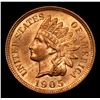 Image 2 : ***Auction Highlight*** 1905 Indian Cent 1c Graded Choice+ Unc RD By USCG (fc)