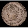 Image 2 : ***Auction Highlight*** 1810 Mint Error Classic Head Large Cent 1c Graded Choice AU By USCG (fc)