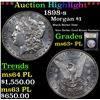 Image 1 : ***Auction Highlight*** 1898-s Morgan Dollar $1 Graded Select Unc+ PL By USCG (fc)