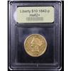 Image 4 : ***Auction Highlight*** 1842-p Gold Liberty Eagle $10 Graded Select Unc By USCG (fc)