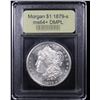 Image 4 : ***Auction Highlight*** 1879-s Morgan Dollar $1 Graded Choice Unc+ DMPL By USCG (fc)