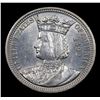 Image 2 : ***Auction Highlight*** 1893 Isabella Isabella Quarter 25c Graded Select Unc By USCG (fc)