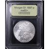 Image 4 : ***Auction Highlight*** 1897-p Morgan Dollar $1 Graded GEM+ Unc By USCG (fc)