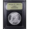 Image 4 : ***Auction Highlight*** 1881-o Morgan Dollar $1 Graded Choice+ Unc By USCG (fc)