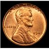 Image 2 : 1945-p Lincoln Cent 1c Grades Select+ Unc RD