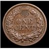 Image 3 : 1881 Indian Cent 1c Grades xf