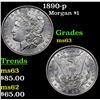 Image 1 : 1890-p Morgan Dollar $1 Grades Select Unc