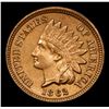 Image 2 : 1862 Indian Cent 1c Grades Choice AU