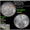 Image 1 : 1886-p Rainbow Toned Vam 6B R5 VLDS Morgan Dollar $1 Grades Choice+ Unc