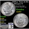 Image 1 : 1888-p  Vam 10 R5 Morgan Dollar $1 Grades GEM+ Unc