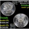 Image 1 : 1882/188-s Morgan Dollar $1 Grades Select Unc+ PL