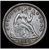 Image 2 : 1854-p Seated Liberty Dime 10c Grades Select AU