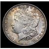 Image 2 : 1887-p Rainbow Toned Morgan Dollar $1 Grades Select+ Unc