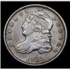 Image 2 : 1832 JR-3 Capped Bust Dime 10c Grades xf+