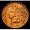 Image 2 : 1904 Indian Cent 1c Grades Choice+ Unc RB