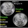 Image 1 : 1882-o Morgan Dollar $1 Grades Select+ Unc