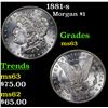 Image 1 : 1881-s Morgan Dollar $1 Grades Select Unc