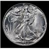 Image 2 : 1944-p Walking Liberty Half Dollar 50c Grades Choice+ Unc