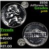 Image 1 : Proof 1956 Jefferson Nickel 5c Grades GEM++ Proof