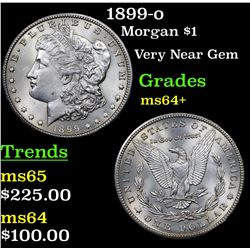 1899-o Morgan Dollar $1 Grades Choice+ Unc