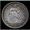 Image 2 : 1854-p Seated Liberty Dime 10c Grades Choice AU