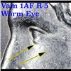 Image 4 : 1925-p Vam 1aF 'Worm Eye' R5 Peace Dollar $1 Grades Select+ Unc