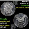Image 1 : 1880-s Morgan Dollar $1 Grades Unc Details DMPL
