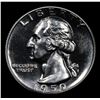 Image 2 : Proof 1950 Washington Quarter 25c Grades GEM+ Proof