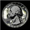 Image 4 : Proof 1950 Washington Quarter 25c Grades GEM+ Proof
