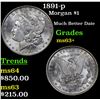Image 1 : 1891-p Morgan Dollar $1 Grades Select+ Unc