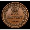 Image 3 : 1863 Our Country Civil War Token 1c Grades Select Unc BN