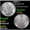 Image 1 : 1898-o Morgan Dollar $1 Grades Choice+ Unc