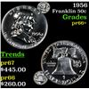 Image 1 : Proof 1956 Franklin Half Dollar 50c Grades GEM++ Proof