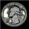 Image 4 : Proof 1961 Washington Quarter 25c Grades GEM++ Proof