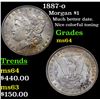 Image 1 : 1887-o Morgan Dollar $1 Grades Choice Unc
