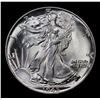 Image 2 : 1945-p Walking Liberty Half Dollar 50c Grades Choice+ Unc